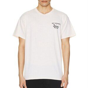 Roy Roger's x Dave's New York T-Shirt Army & Navy in Natural Medium New Mens Tee